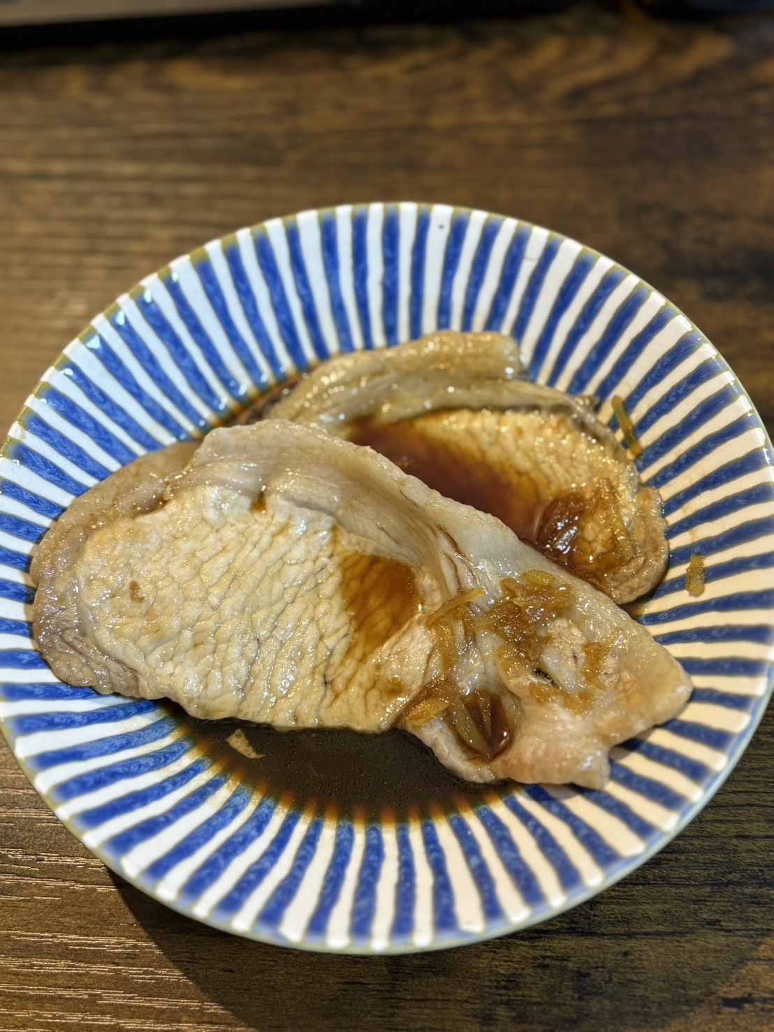 生姜茶で作る生姜焼き 完成品