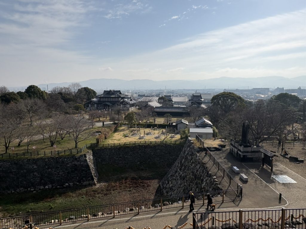 郡山城跡天守閣跡